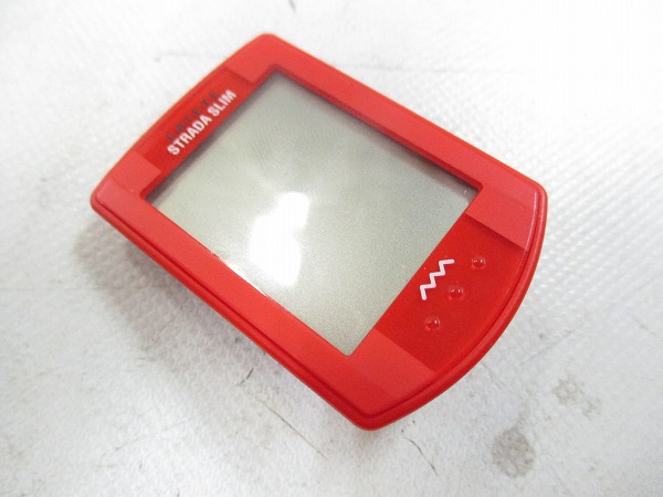 サイクルコンピューター CC-RD310W レッド ※本体電池切れ