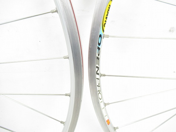 ホイール前後　OPEN PROリム　クリンチャー　カンパフリー（9-12S）