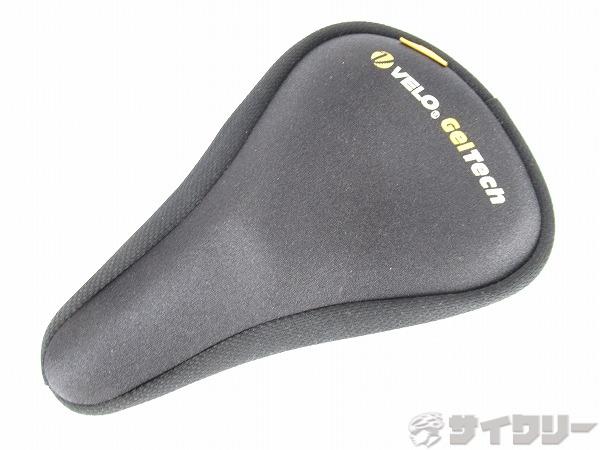 サドルカバー　Geltech　ブラック　サイズ：285×180mm（実測）