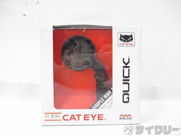 サイクルコンピューター CC-RS100W QUICK