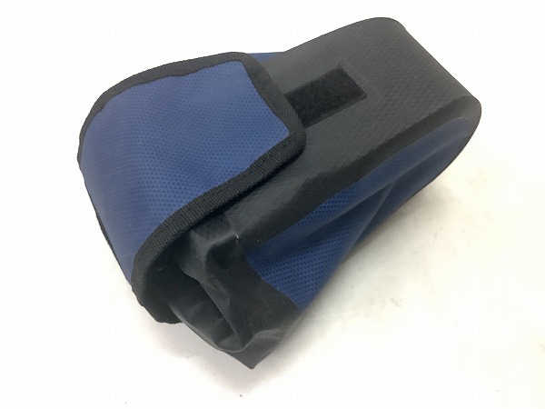 サドルバッグ 　ブルー/ブラック