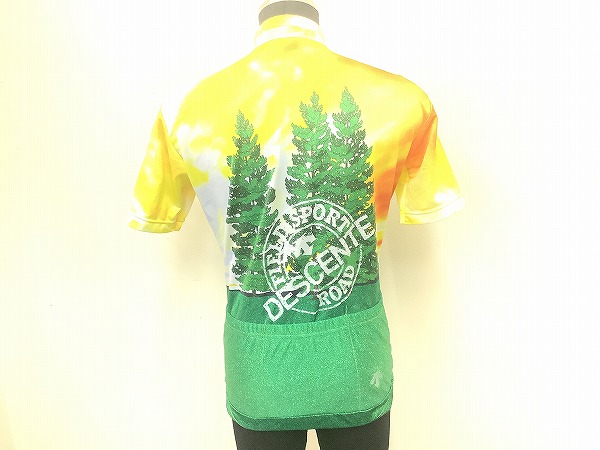 フルジップ半袖ジャージ　イエロー　サイズ：L