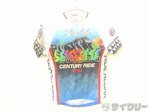 フルジップ半袖ジャージ ホノルルセンチュリーライド2025　サイズ：W-S