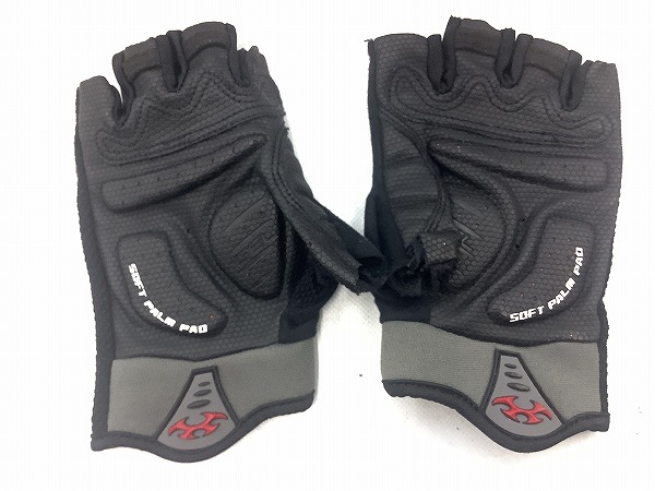 指切りグローブ　ブルー　サイズ：M