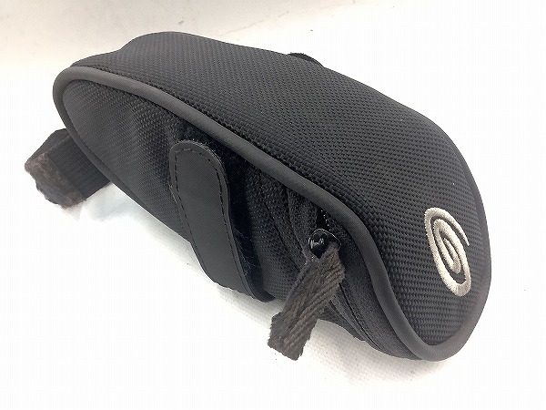 サドルバッグ　ブラック