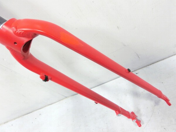 フロントフォーク ディスクブレーキ用 オレンジ 700C/OS