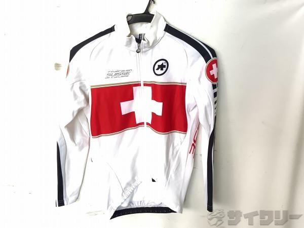 長袖フルジップジャージ Sサイズ 裏起毛