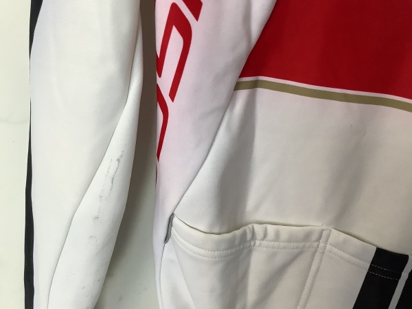 長袖フルジップジャージ Sサイズ 裏起毛