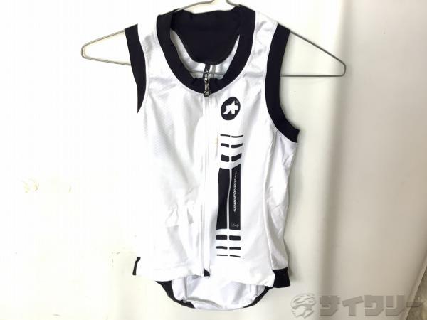 ノースリーブジャージ Sサイズ シミ汚れあり