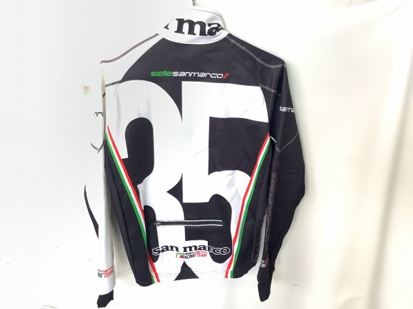 長袖フルジップジャージ セラサンマルコ Mサイズ 裏起毛