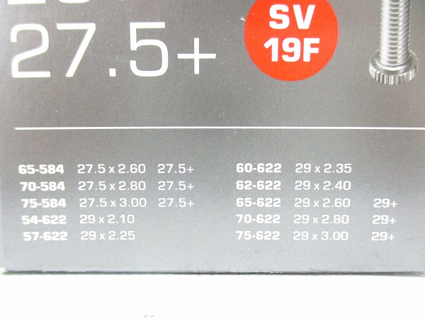 仏式チューブ 27.5x2.60-3.00/29x2.10-3.00 40mm