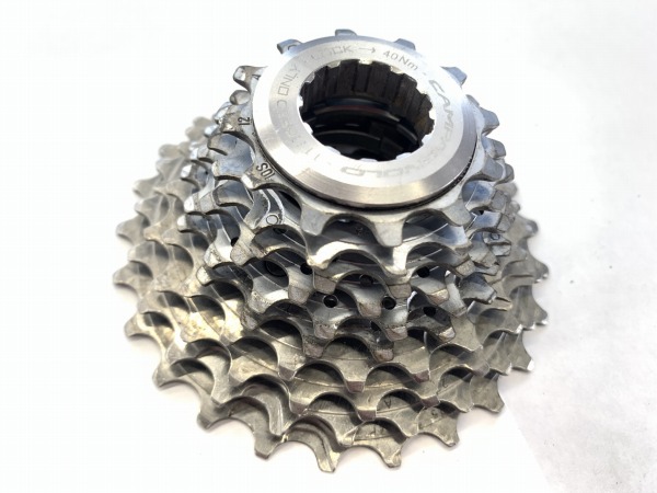 スプロケット 10s 12-25T(ロー側4枚チタン) ※11s対応ロックリング換装