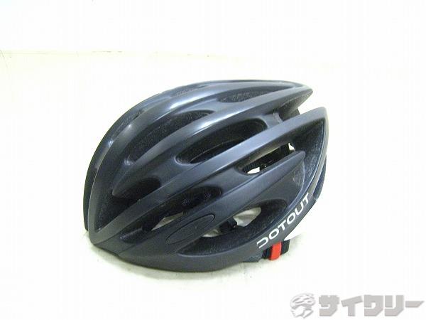 ヘルメット SHOY 58-62cm ブラック/ホワイト