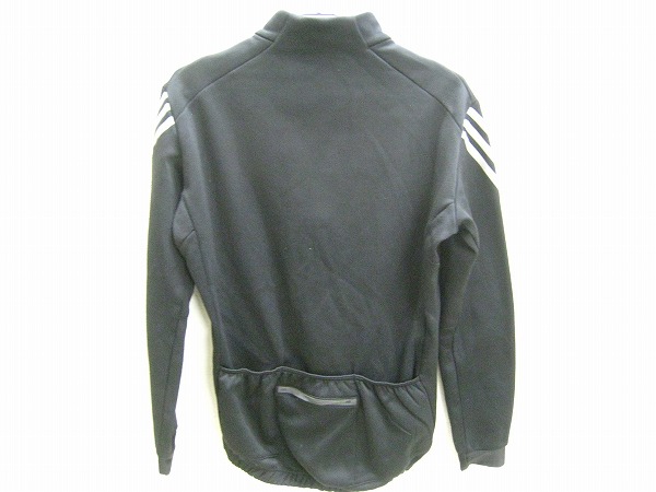 長袖ジャージ 裏起毛 サイズ：O ブラック