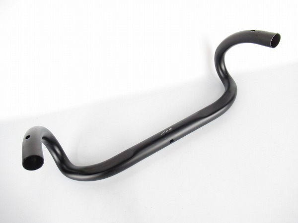 ドロップハンドル　VIBE アロイ　ブラック　31.8mm/400mm（芯芯/エンド部）