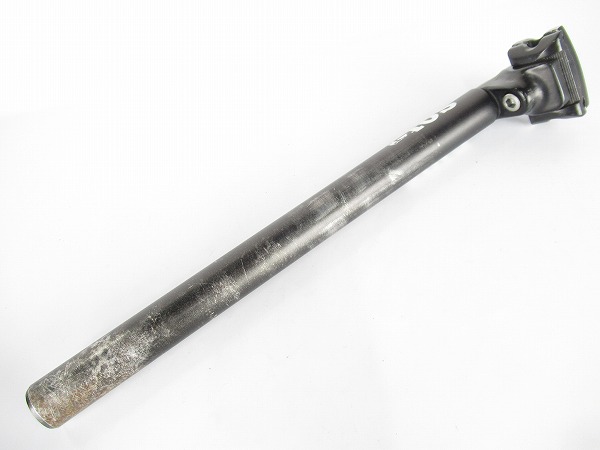 シートポスト　UNO　GIOSロゴ　ブラック　27.2mm/350mm