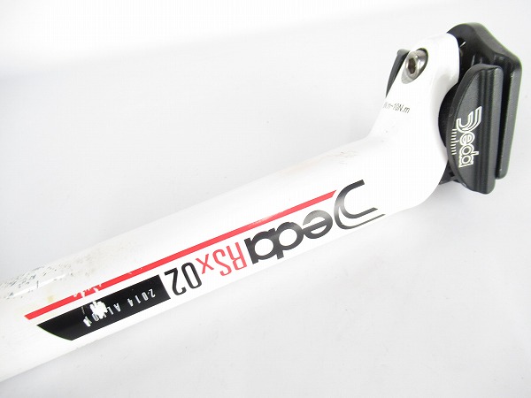 シートポスト　RSX02　ブラック/ホワイト　31.6mm/350mm