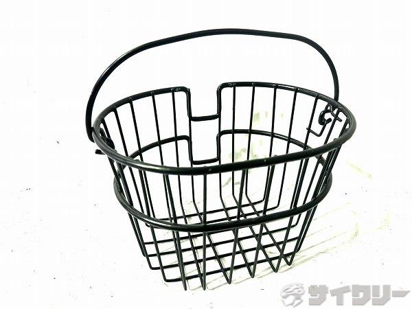 フロントバスケット ブラック