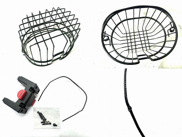 フロントバスケット ブラック