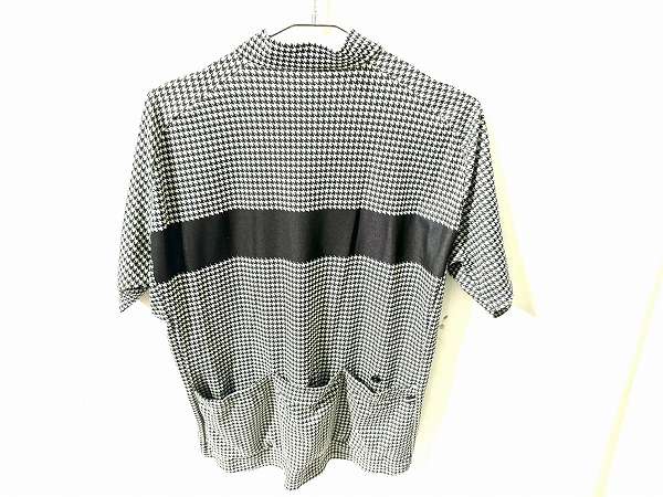 半袖フルジップジャージ 千鳥柄 WLサイズ