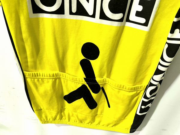 半袖ハーフジップジャージ イエロー