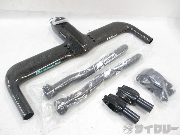 カーボンDHバーハンドル AQUILA CV純正 410/115mm ※欠品有