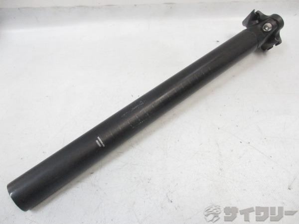 D型カーボンシートポスト 350mm ブラック