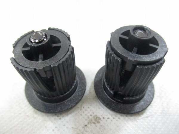 バーエンドキャップ ブラック