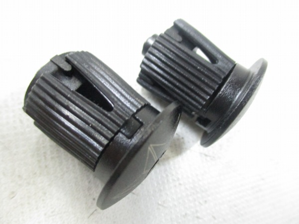 バーエンドキャップ ブラック