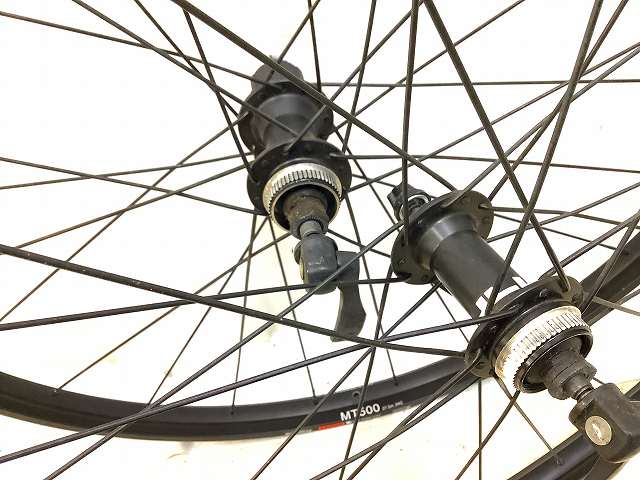 ホイール前後セット WH-MT500/100-135㎜/センターロック 650B