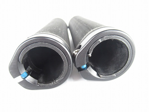 ロックオングリップ　ブラック　全長：134mm　22.2mm径対応