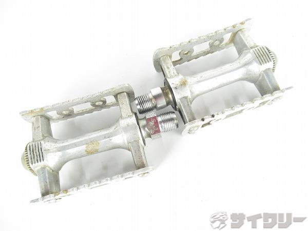 フラットペダル　SP-220　シルバー　※ガタ有