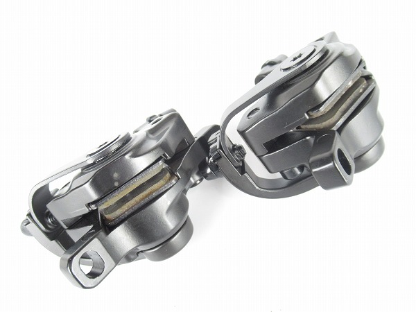 メカニカルディスクブレーキ　ブラック　前後