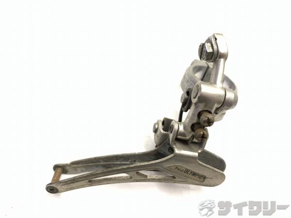 フロントディレイラー FUJI OLYMPICロゴ 3s 下引き 28.6mm