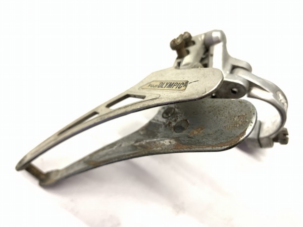 フロントディレイラー FUJI OLYMPICロゴ 3s 下引き 28.6mm