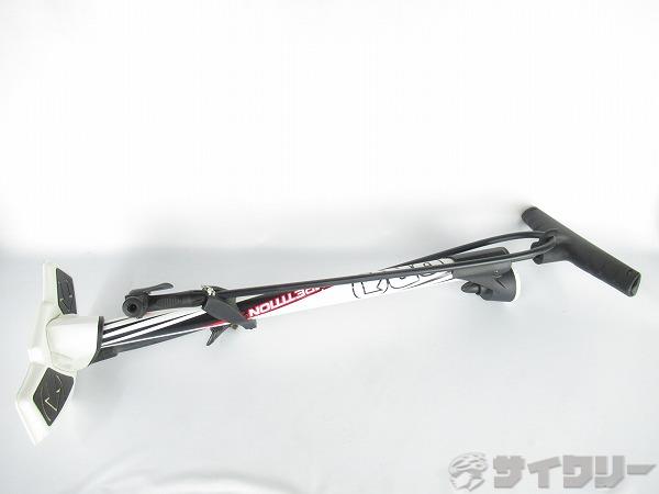 フロアポンプ　COMPETITION　ホワイト　英・米・仏対応