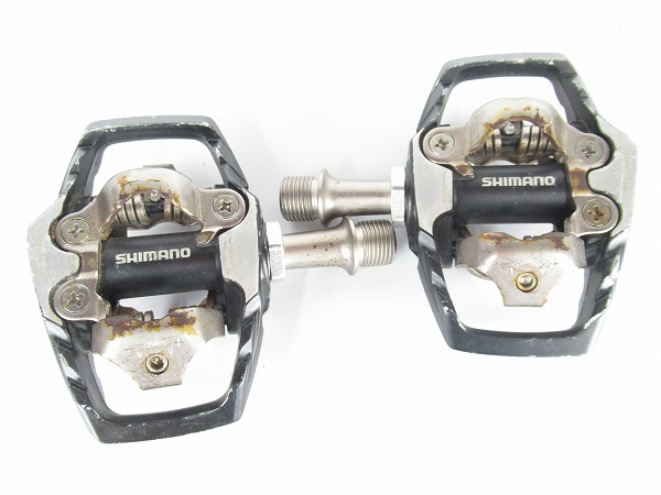 ビンディングペダル　PD-M785　XT　SPD対応　※錆有