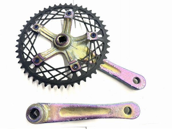 クランクセット 48T 170mm スクエア 使用感あり