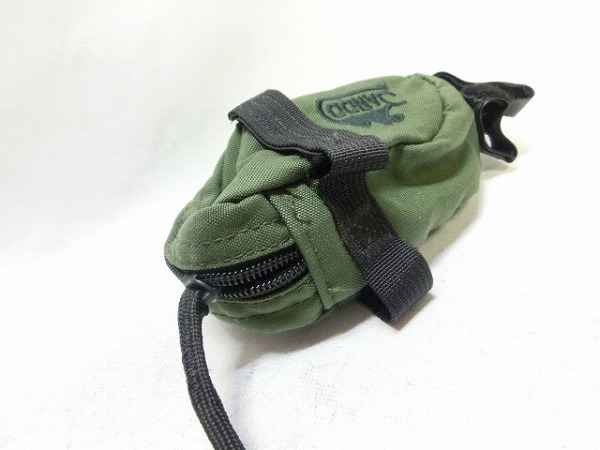 サドルバッグ カーキ