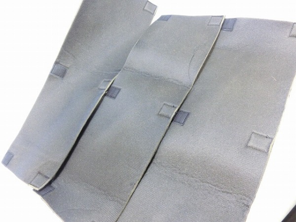 輪行用フレームカバー ブラック　450×150mm 3枚セット