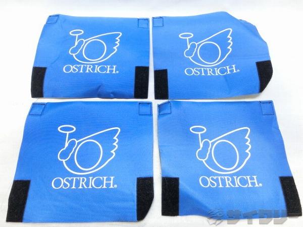 輪行用フレームカバー ブルー　220×200mm 4枚セット