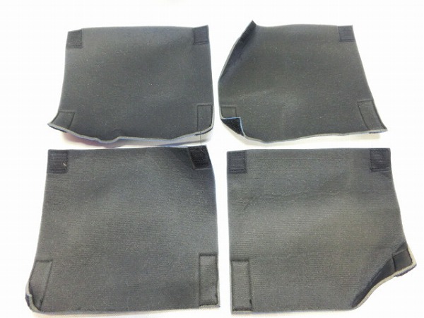 輪行用フレームカバー ブルー　220×200mm 4枚セット