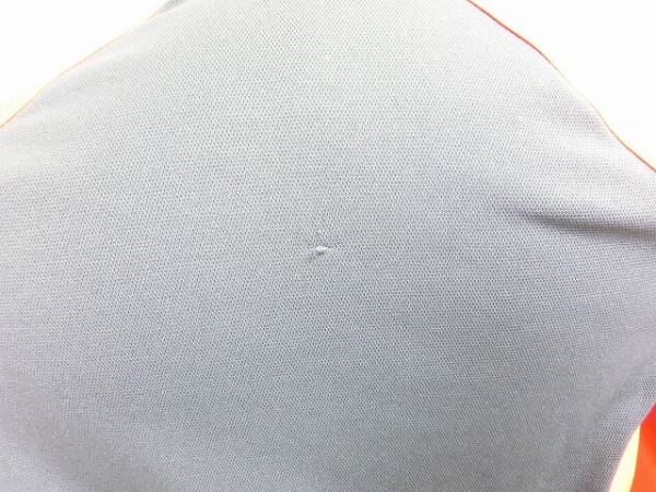 長袖ジャージ 裏起毛 オレンジ Sサイズ