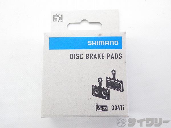 ディスクブレーキパット G04Ti