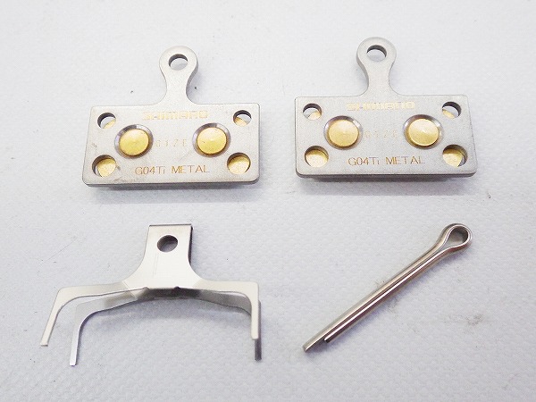 ディスクブレーキパット G04Ti