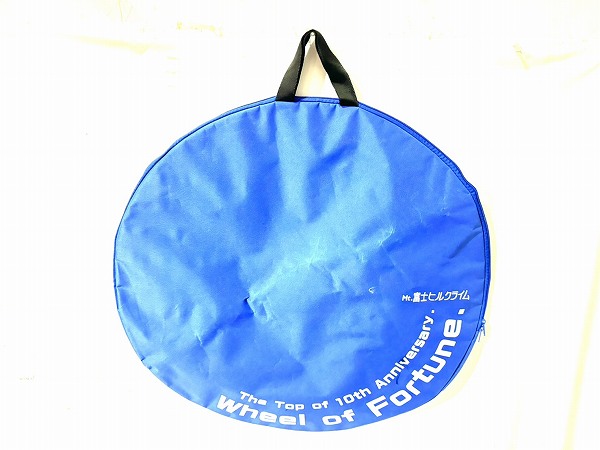 ホイールバッグ 富士ヒルクライムロゴ 700C/1本用 ブルー