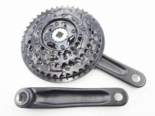 クランクセット 170㎜/42-32-22T/スクエア