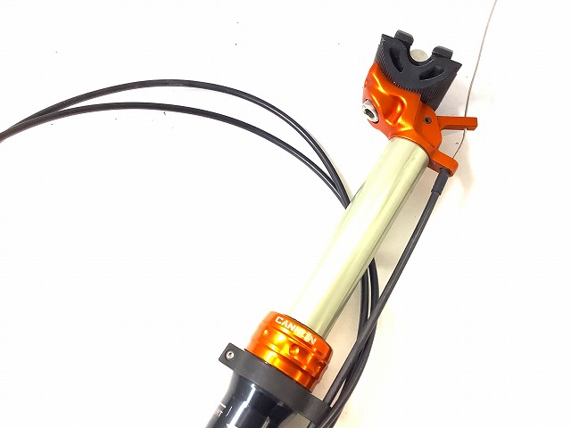 ドロッパーシートポスト　31.6x375mm