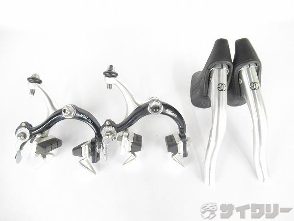 ブレーキレバー＆キャリパー　GRAND COMPE　NGC400　ブラック/シルバー
