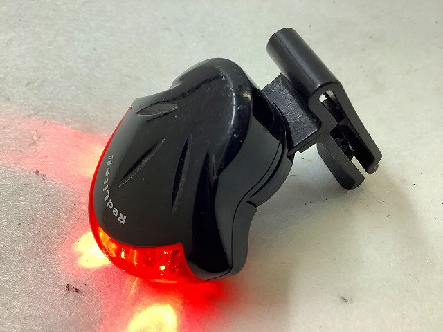 レッドライト　クリップ取り付け